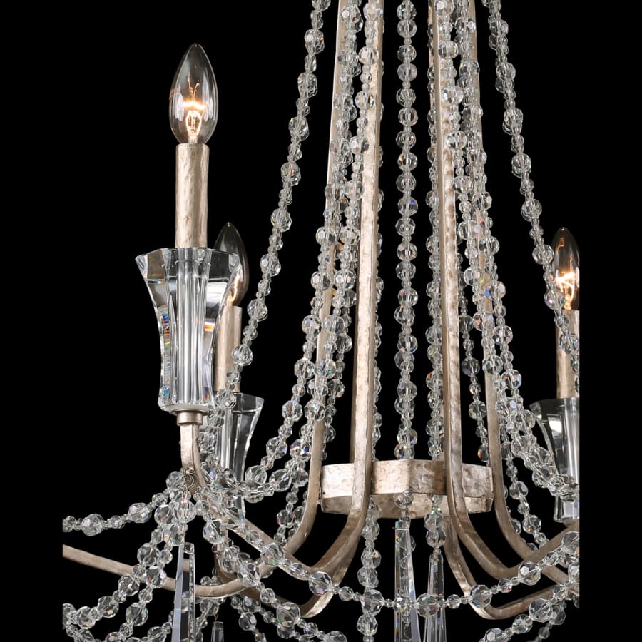 Varaluz Barcelona 6 Light 27" Wide Crystal Chandelier
