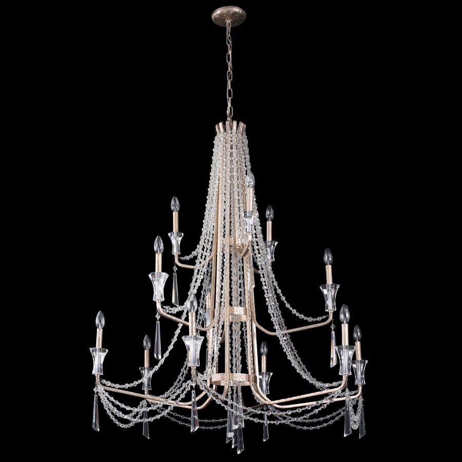 Varaluz Barcelona 12 Light 44" Wide Crystal Chandelier