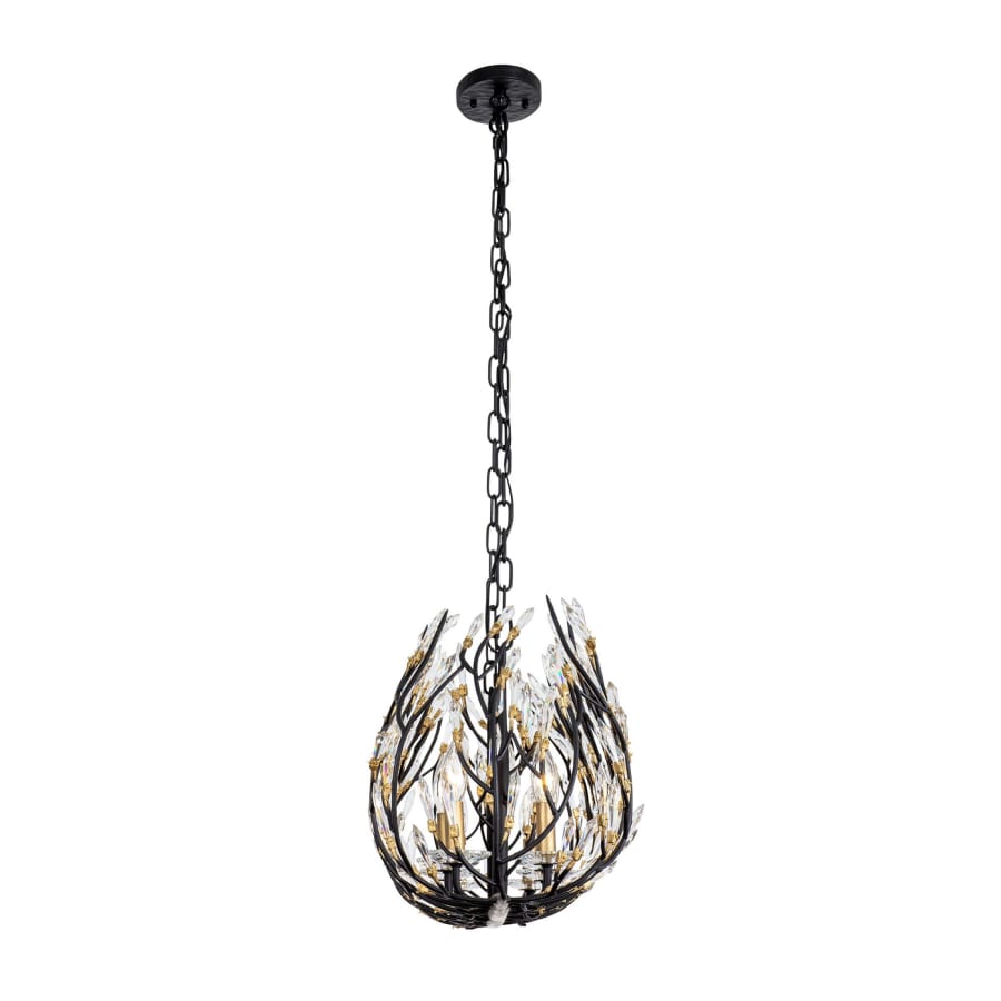 Varaluz Bask 8 Light 48" Wide Crystal Linear Pendant