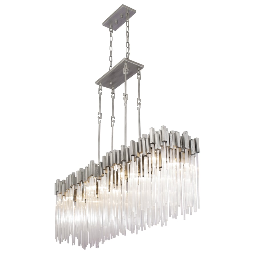 Varaluz Matrix 8 Light 49" Wide Linear Chandelier