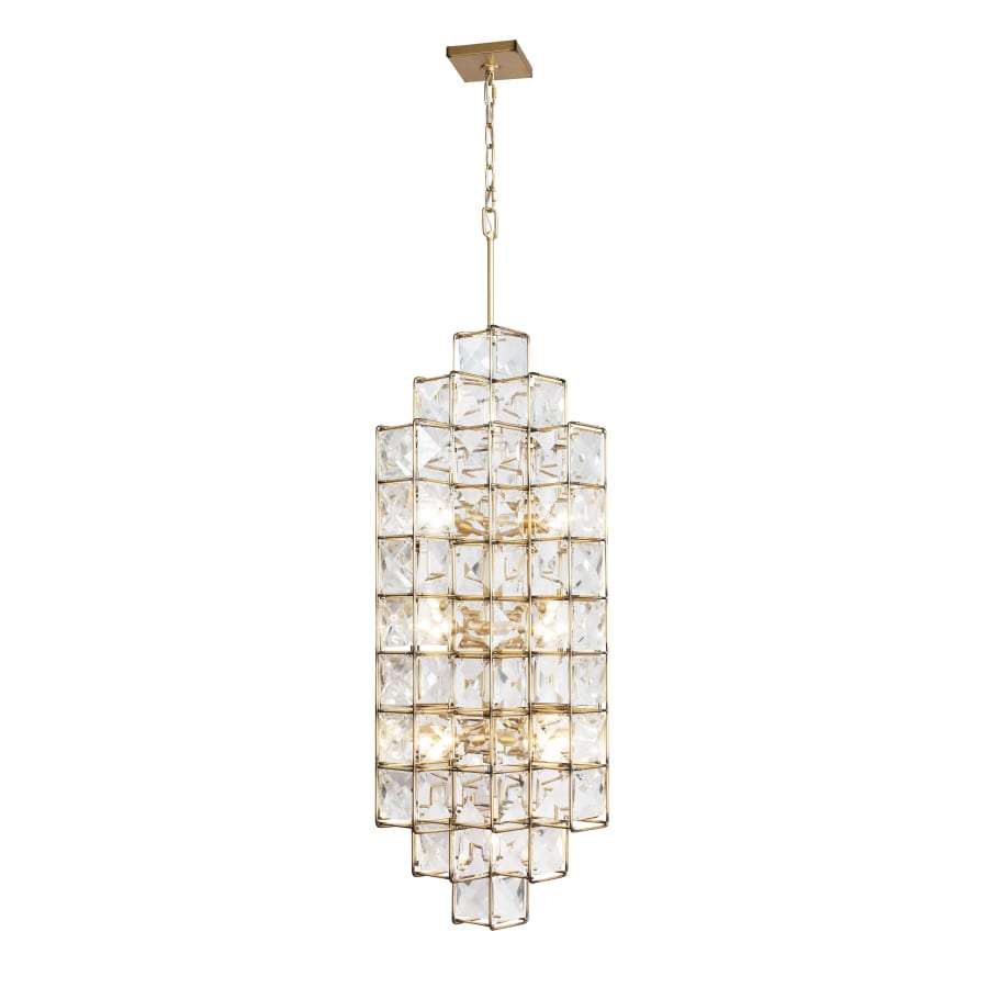 Varaluz Cubic 14 Light 19" Wide Crystal Chandelier