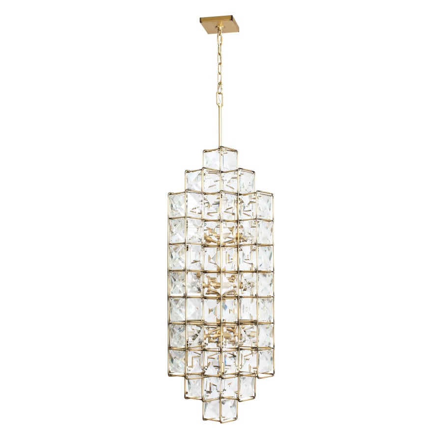 Varaluz Cubic 14 Light 19" Wide Crystal Chandelier