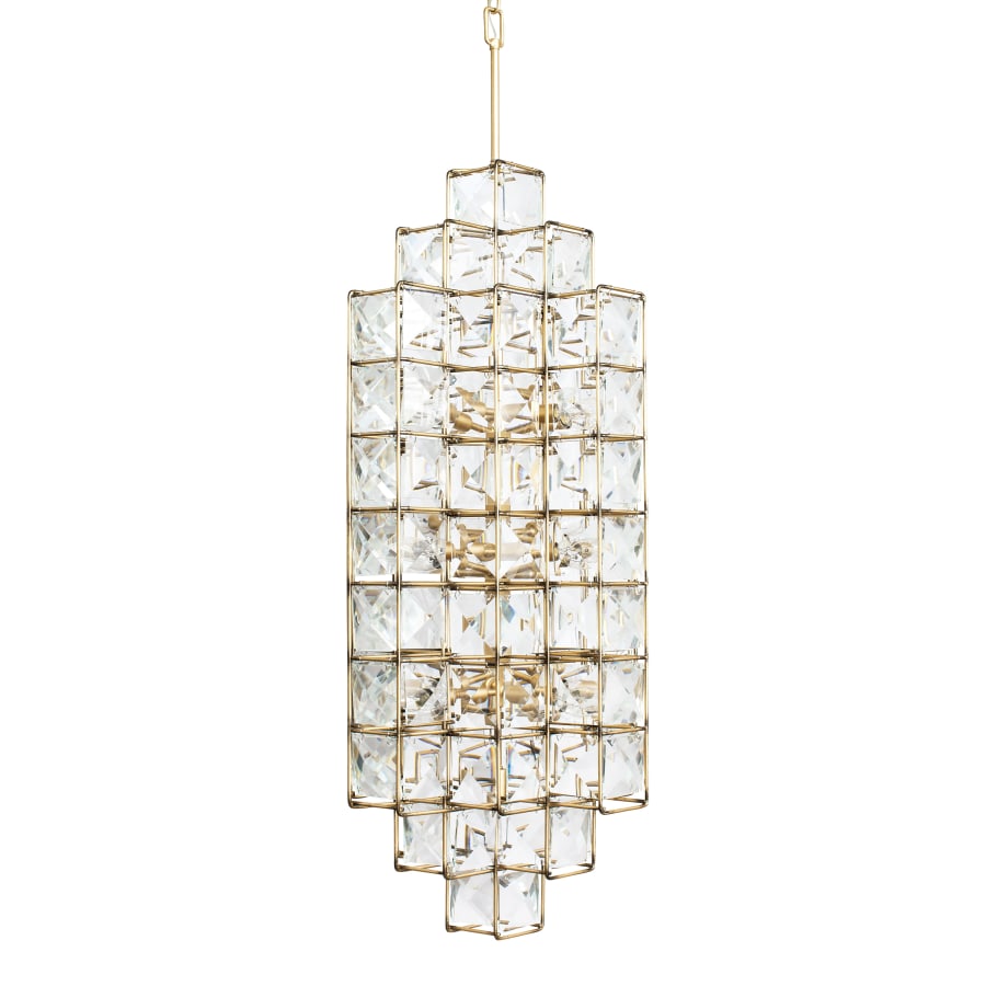 Varaluz Cubic 14 Light 19" Wide Crystal Chandelier