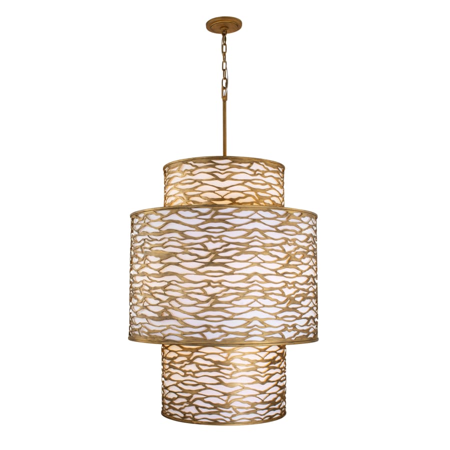 Varaluz Kato 16 Light 32" Wide Waterfall Chandelier
