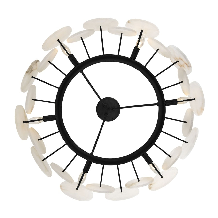 Varaluz Cosmos 6 Light 30" Wide Ring Chandelier