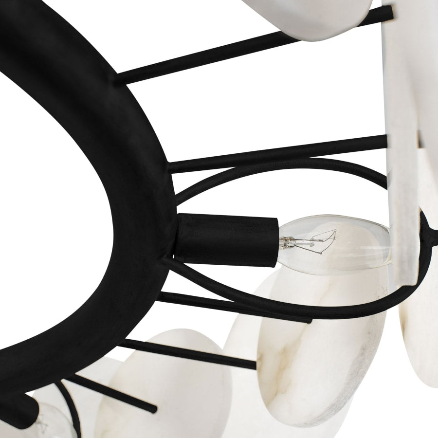 Varaluz Cosmos 6 Light 30" Wide Ring Chandelier