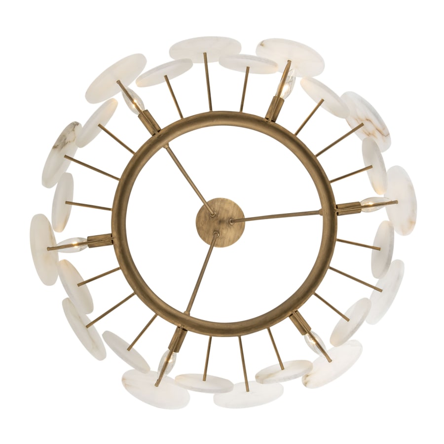 Varaluz Cosmos 6 Light 30" Wide Ring Chandelier