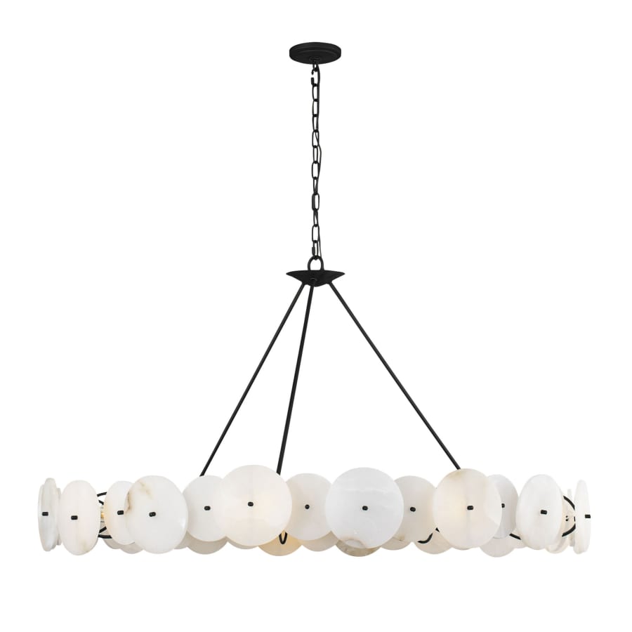 Varaluz Cosmos 9 Light 48" Wide Ring Chandelier