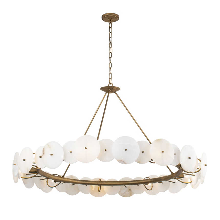 Varaluz Cosmos 9 Light 48" Wide Ring Chandelier