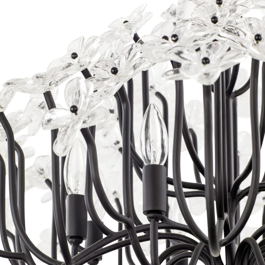 Varaluz Wildflower 8 Light 32" Wide Candle Style Chandelier