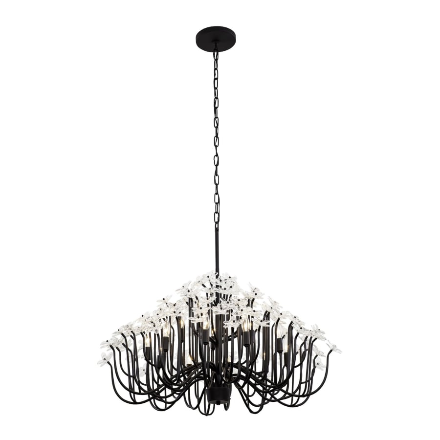 Varaluz Wildflower 15 Light 40" Wide Candle Style Chandelier