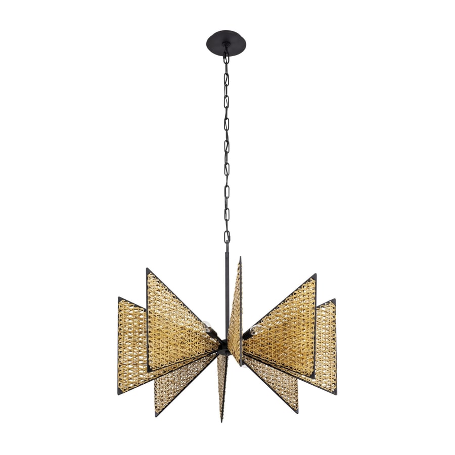 Varaluz Machina 8 Light 32" Wide Abstract Chandelier