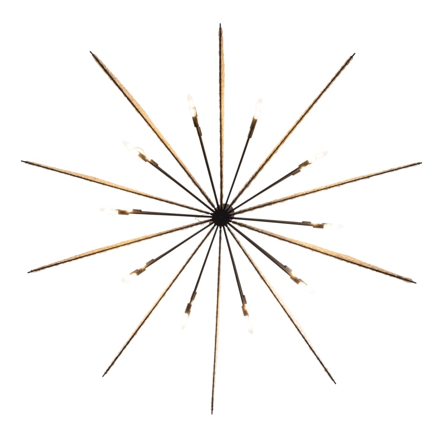 Varaluz Machina 30 Light 73" Wide Abstract Sputnik Chandelier