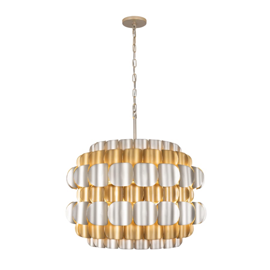 Varaluz Swoon 6 Light 27" Wide Drum Chandelier