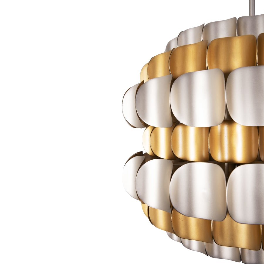 Varaluz Swoon 6 Light 27" Wide Drum Chandelier
