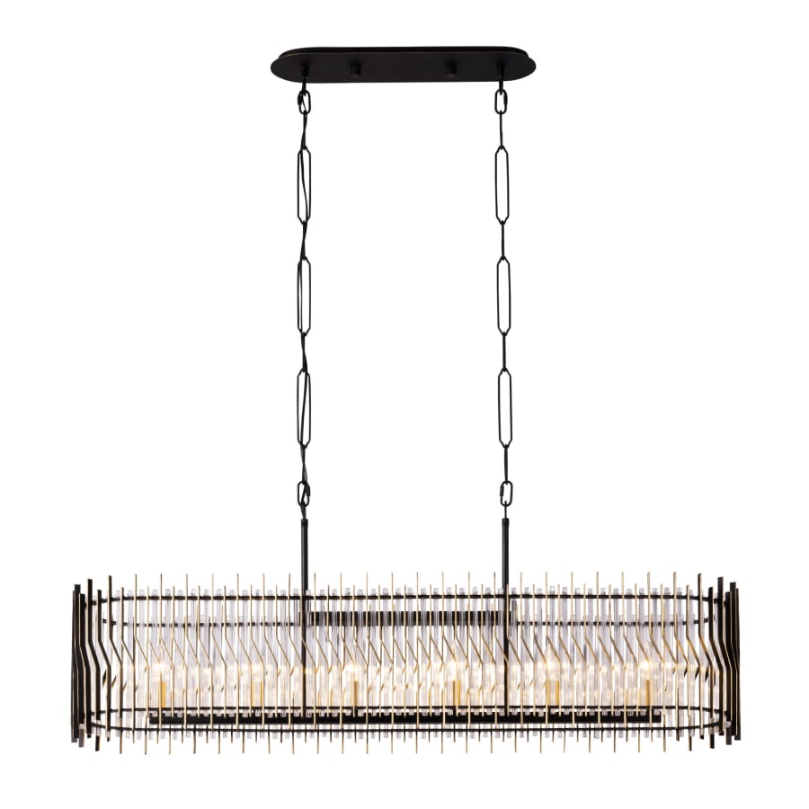 Varaluz Park Row 6 Light 48" Wide Linear Pendant