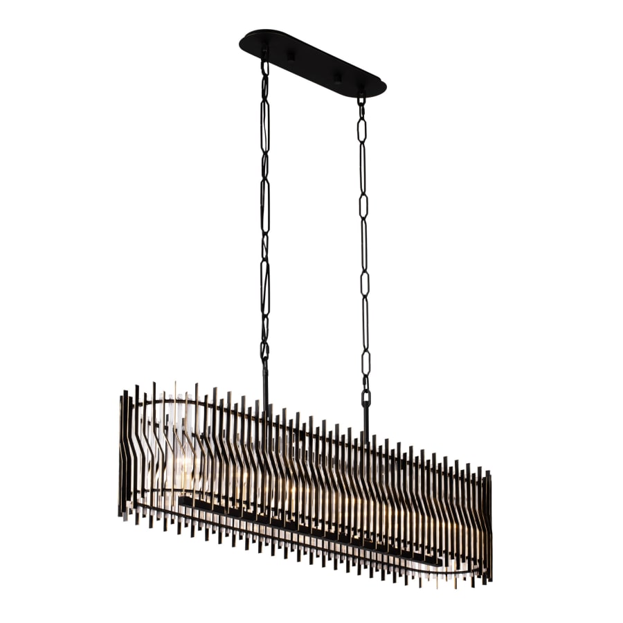 Varaluz Park Row 6 Light 48" Wide Linear Pendant