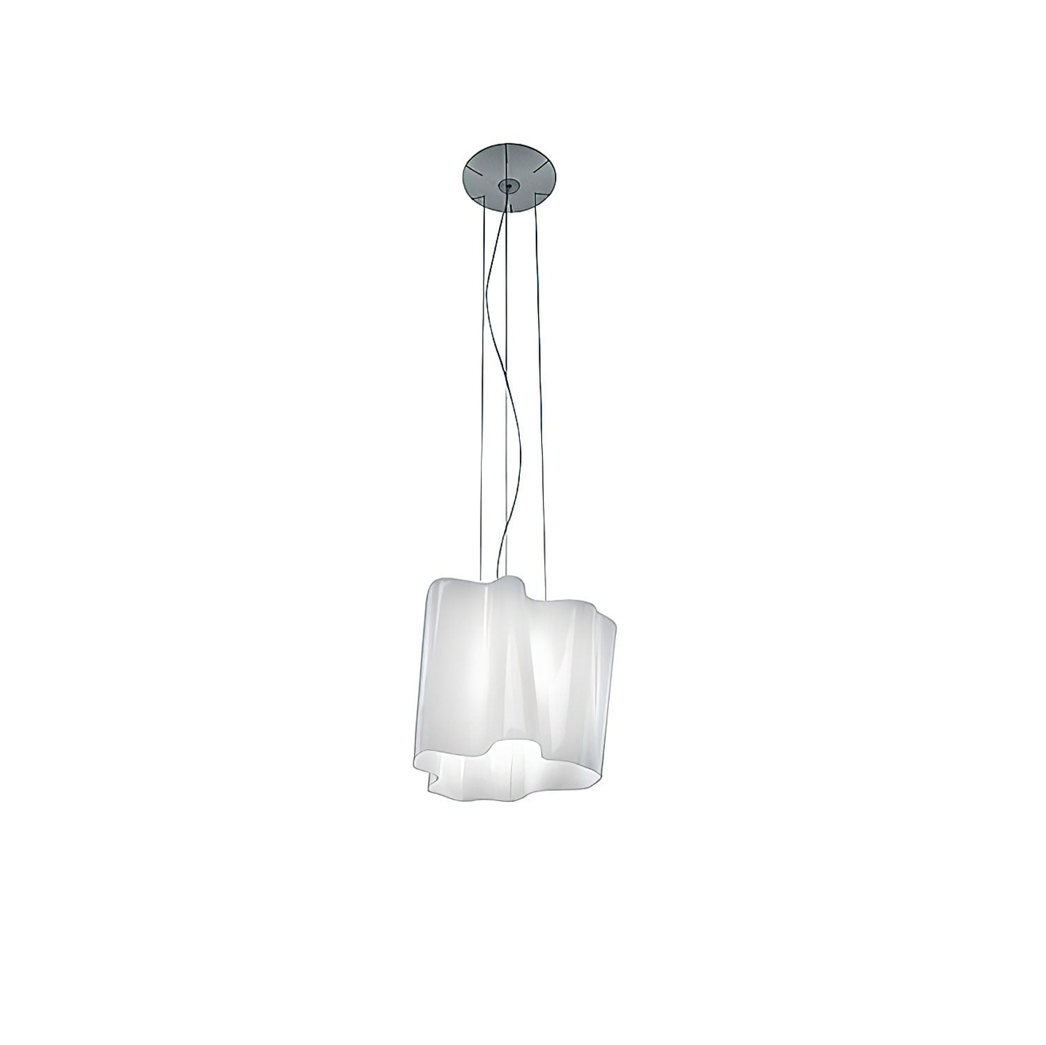 Velmora Wave Glass Chandelier