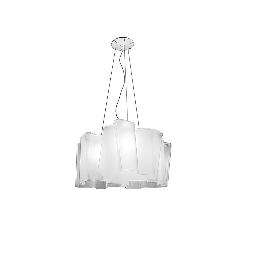 Velmora Wave Glass Chandelier