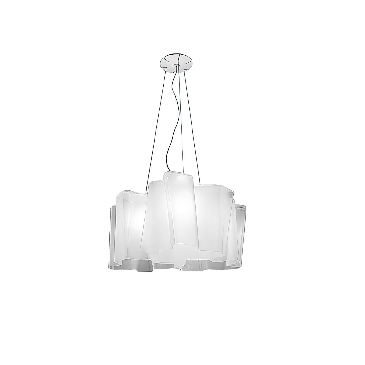 Velmora Wave Glass Chandelier