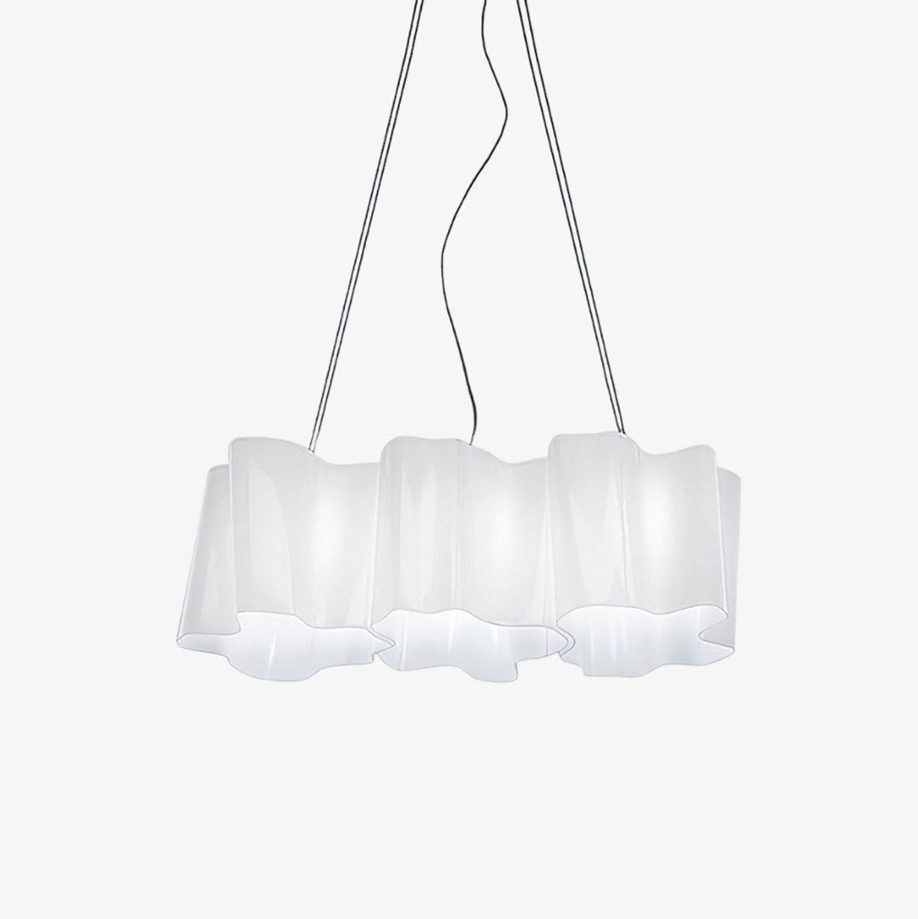 Velmora Wave Glass Chandelier