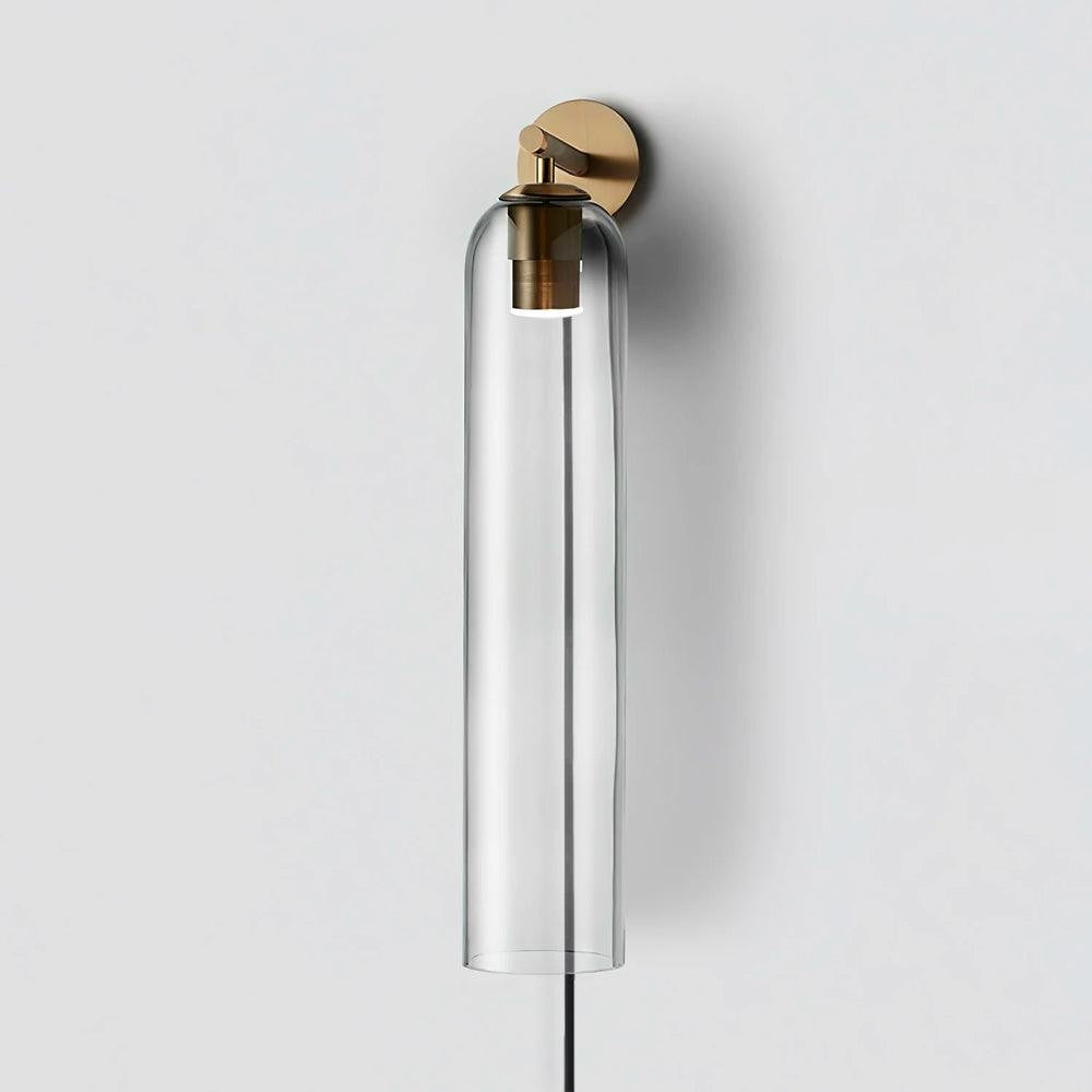 Veridian Cylindra Glass Wall Sconce