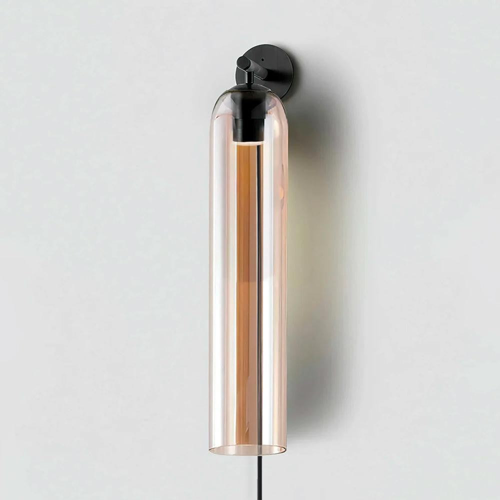 Veridian Cylindra Glass Wall Sconce