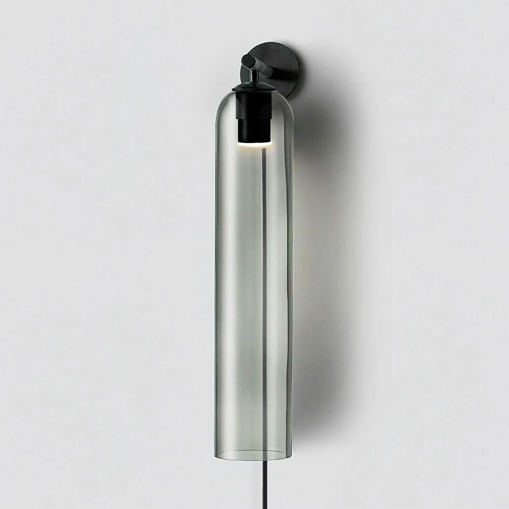 Veridian Cylindra Glass Wall Sconce