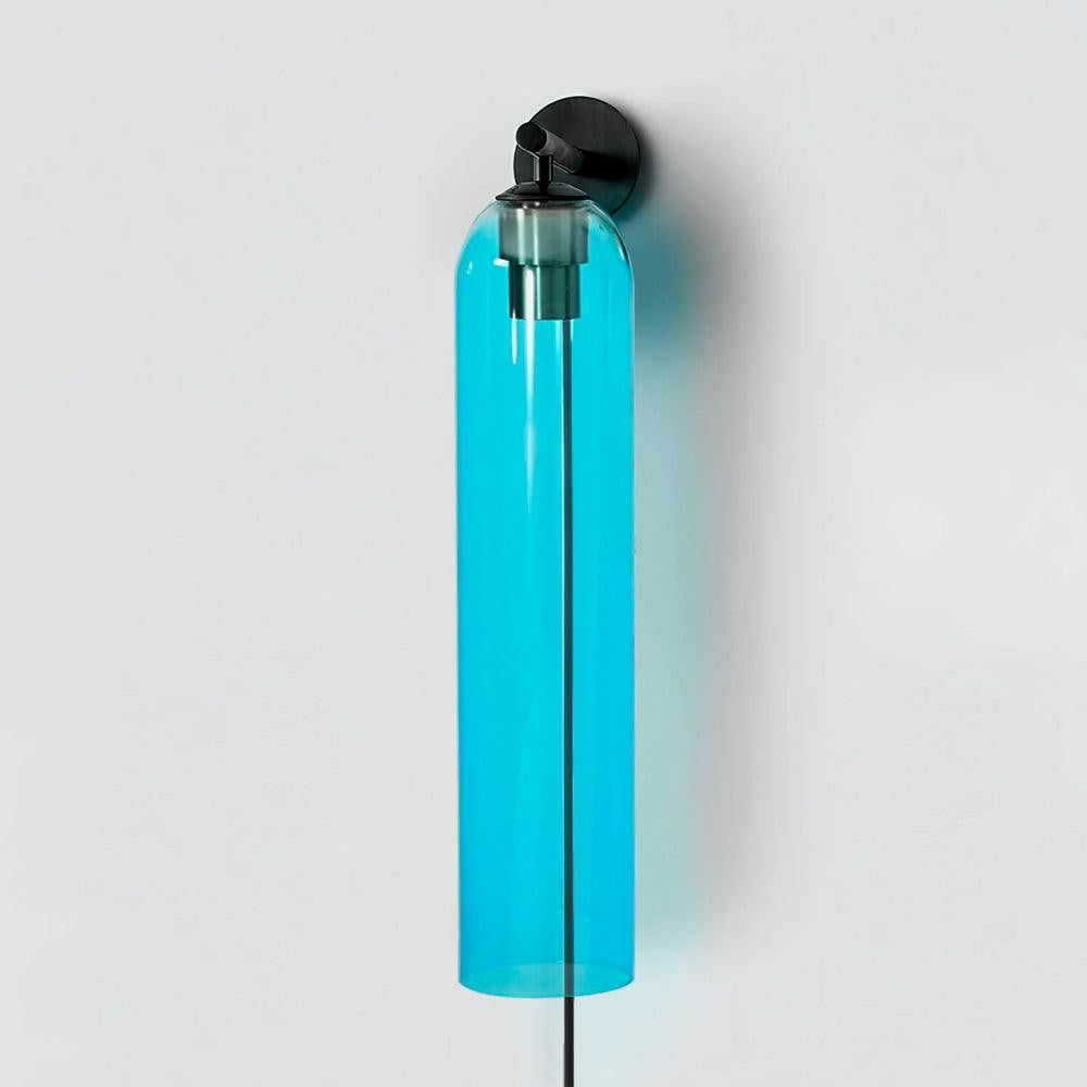 Veridian Cylindra Glass Wall Sconce