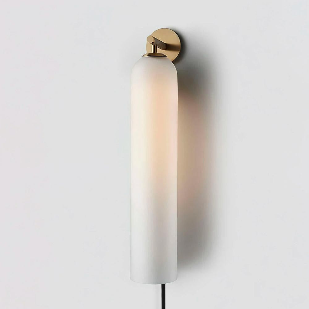Veridian Cylindra Glass Wall Sconce