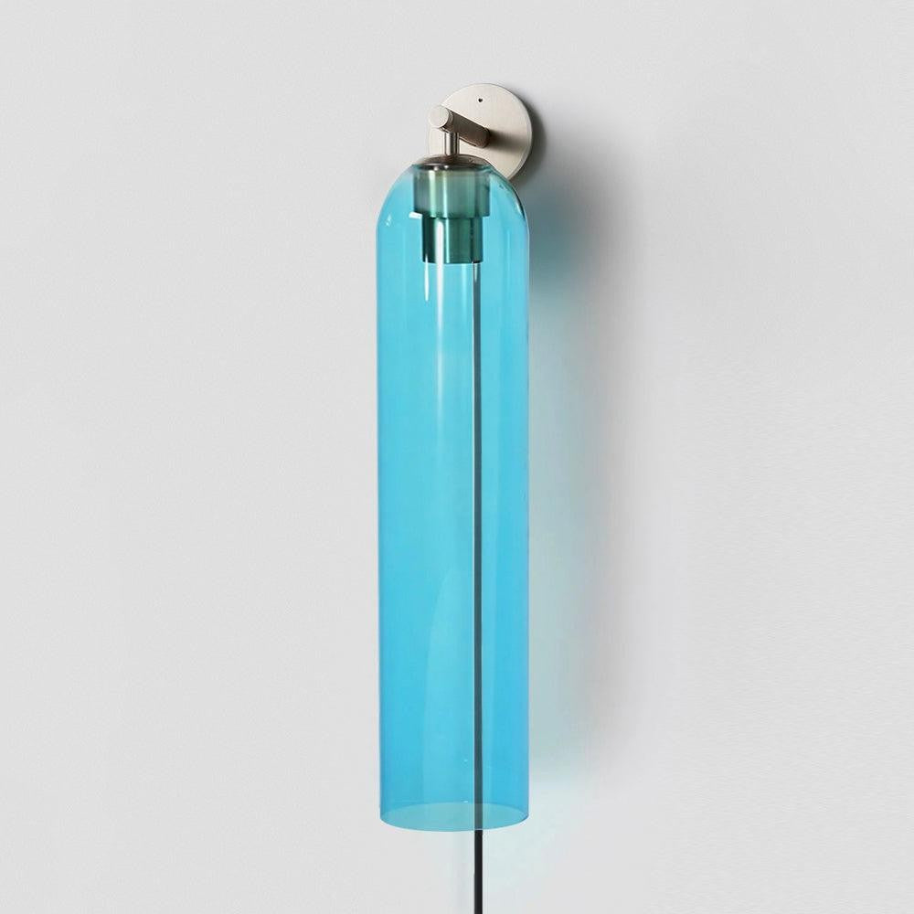 Veridian Cylindra Glass Wall Sconce