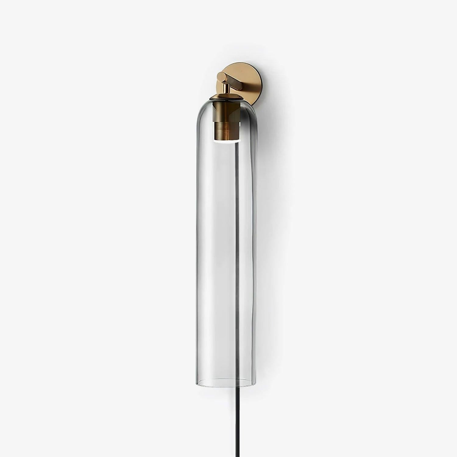 Veridian Cylindra Glass Wall Sconce