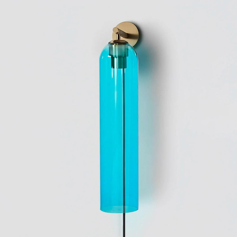 Veridian Cylindra Glass Wall Sconce