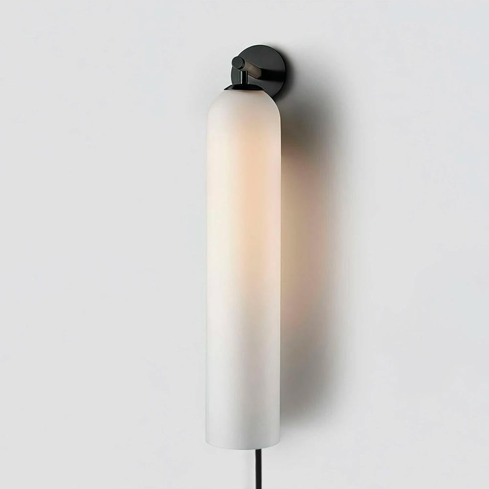 Veridian Cylindra Glass Wall Sconce