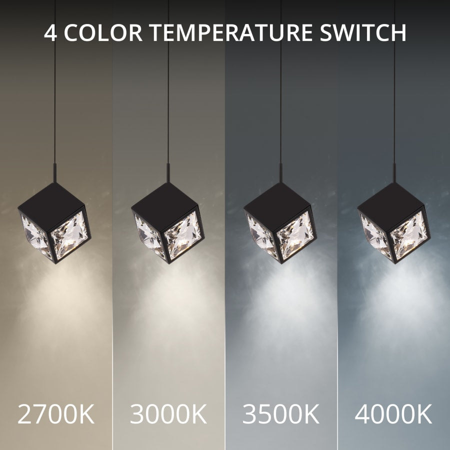 WAC Lighting Ice Cube 5 Light 44" Wide LED Multi Light Pendant