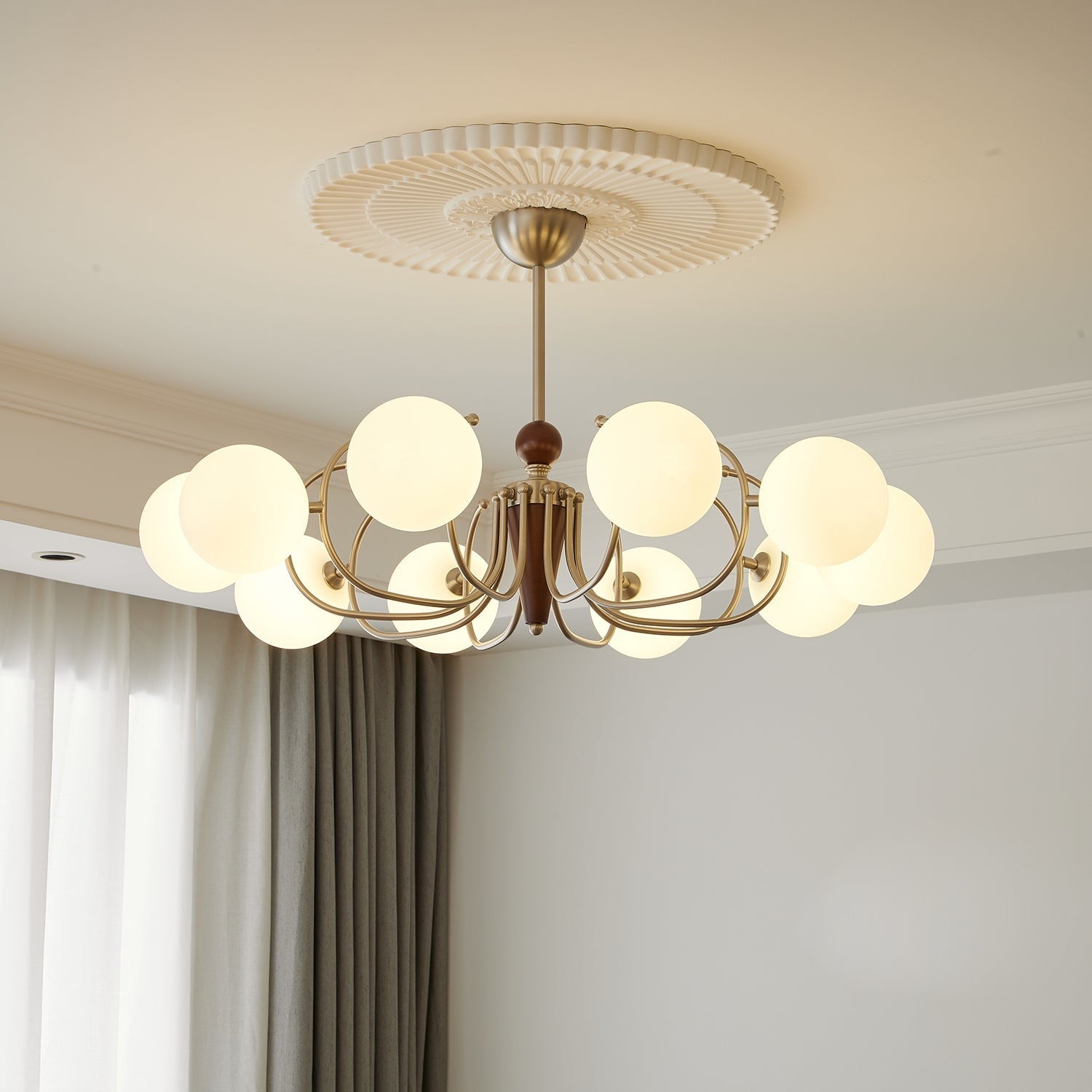 Walden Globe Branch Chandelier