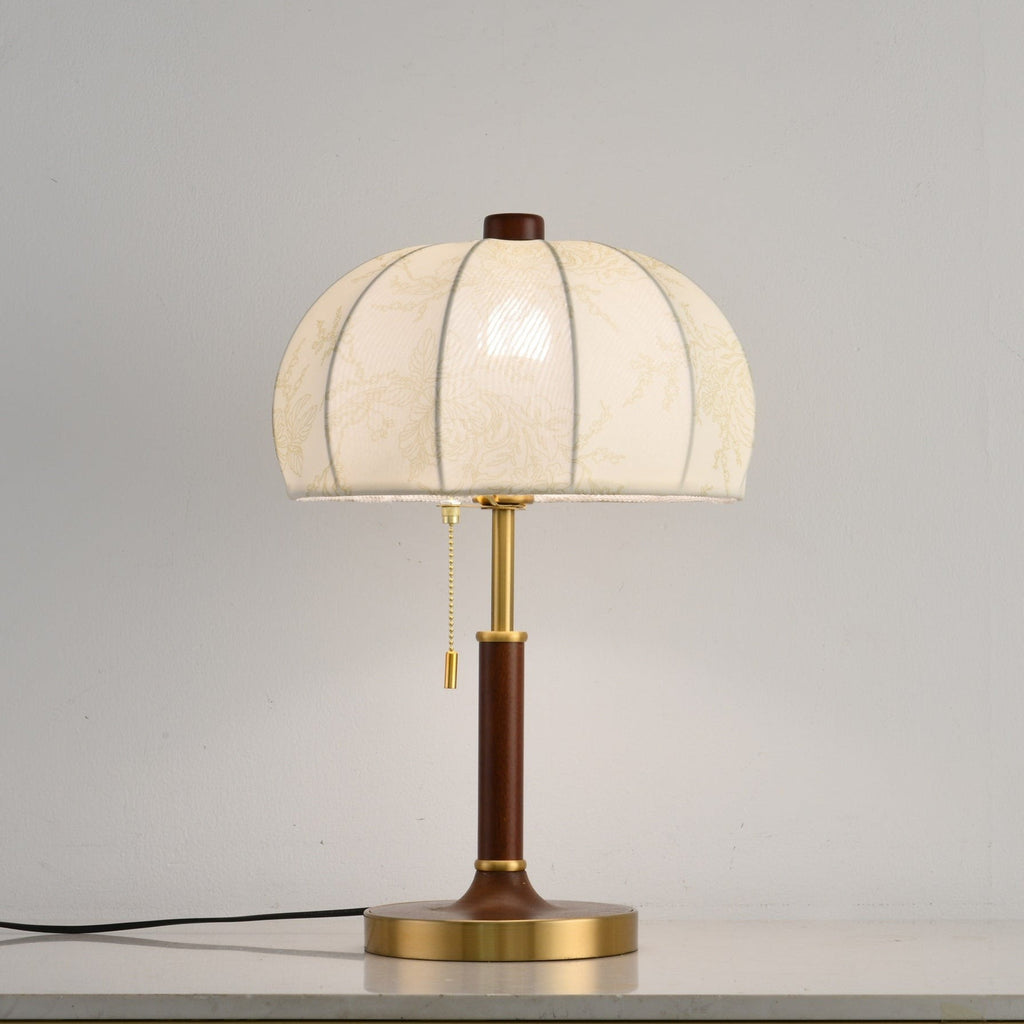 Walora Floral Fabric Table Lamp