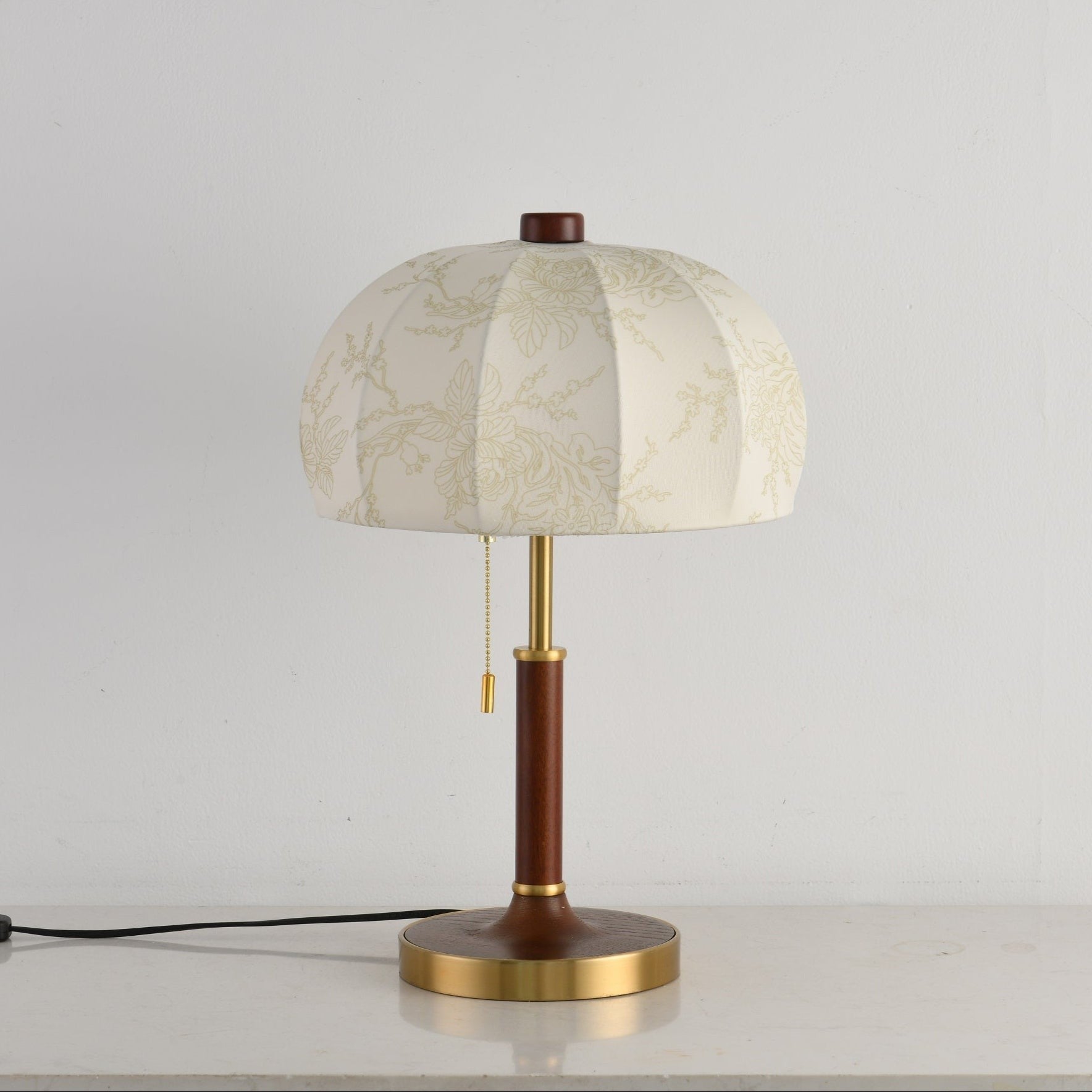 Walora Floral Fabric Table Lamp