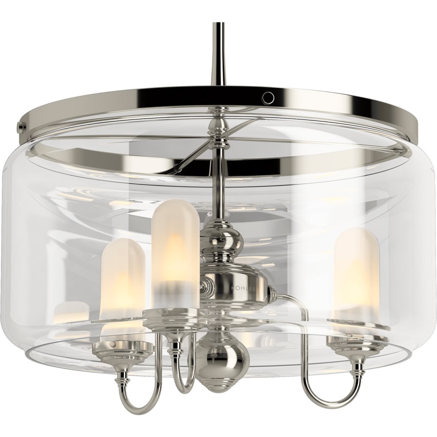 Kohler Lighting Artifacts 22" Wide 3 Light Chandelier